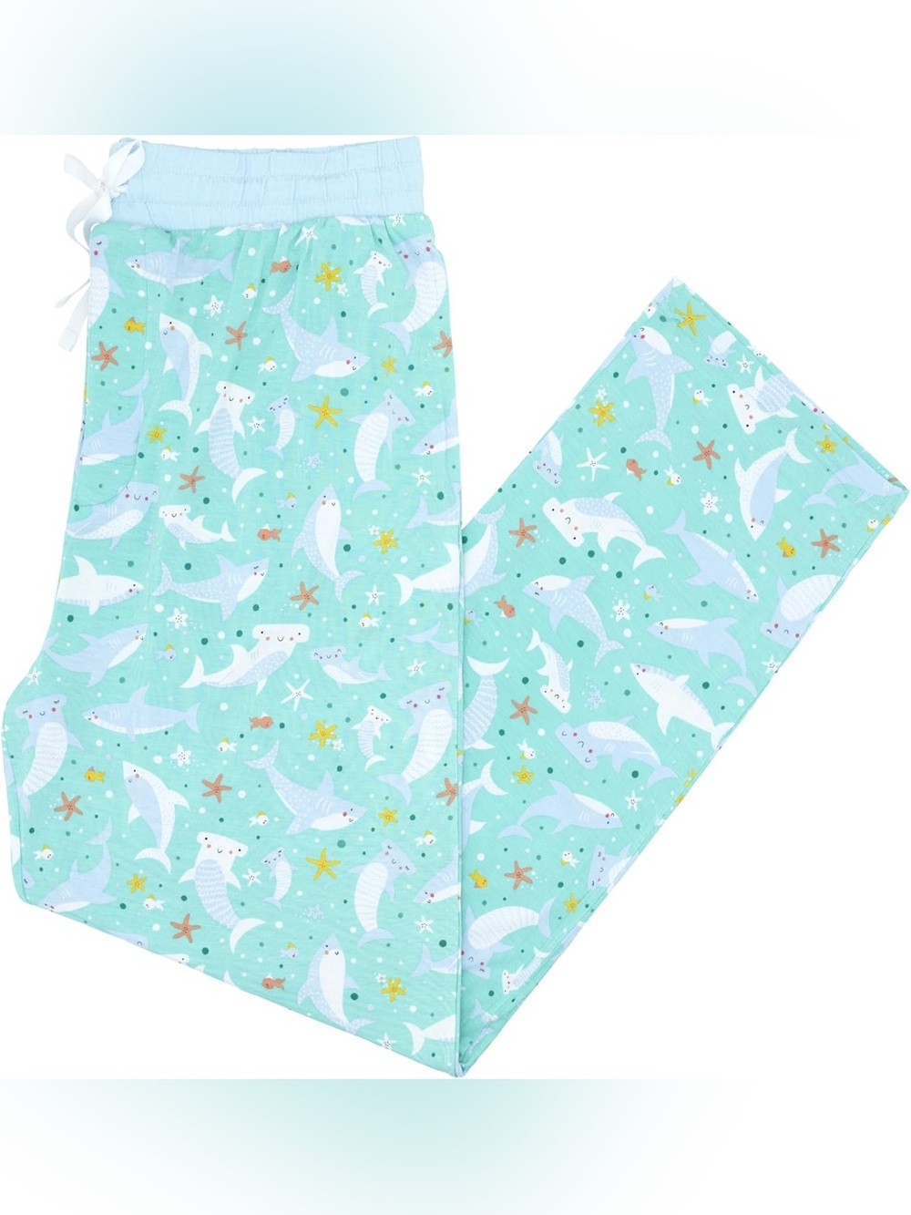 Little Sleepies Mint Shark & Starfish Men's Pajama Pants